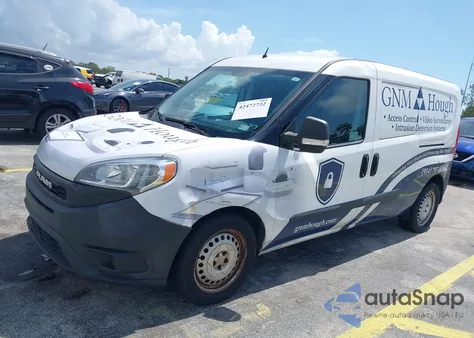 2019 Ram Promaster City Tradesman from USA, damaged, VIN ZFBHRFAB6K6M68006